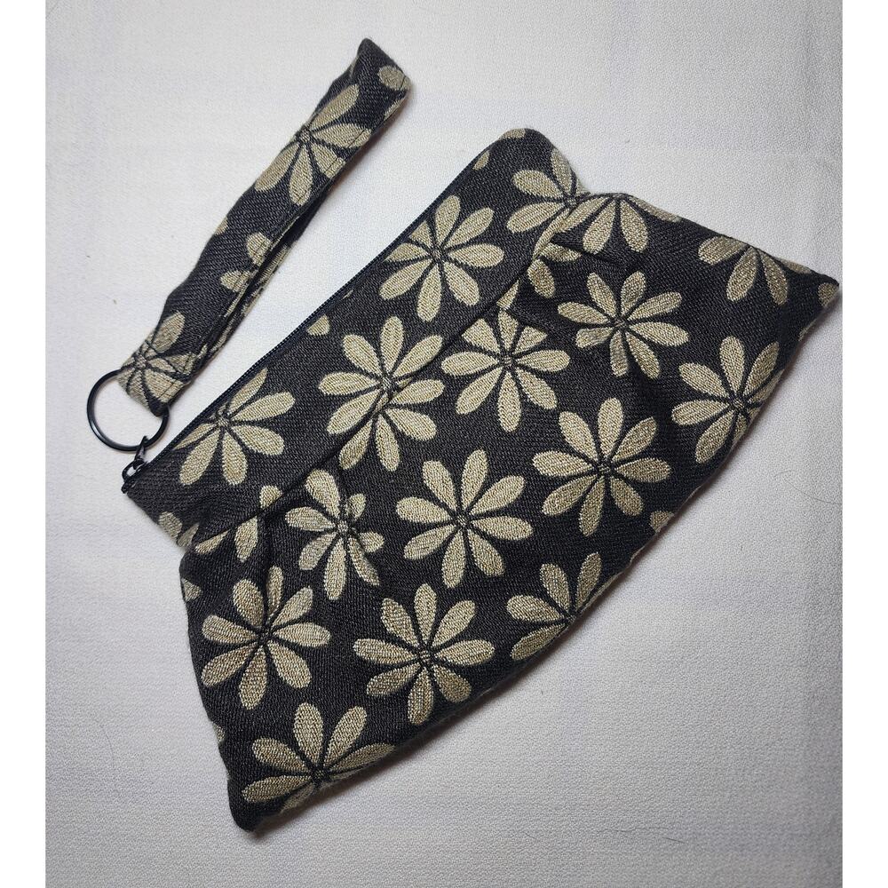 Maruca Jacquard Wristlet Clutch Bag Handmade Boulder CO